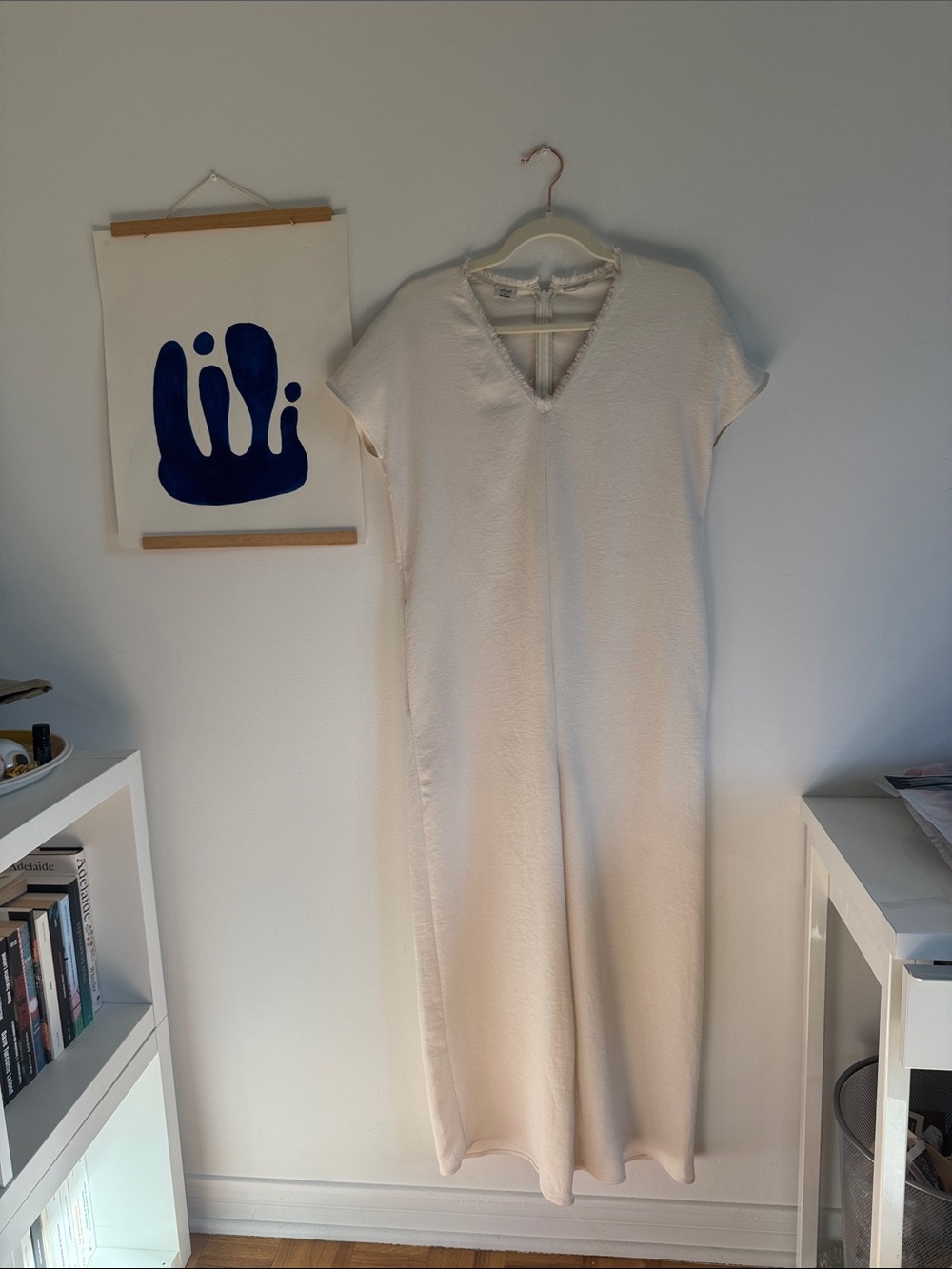 Wilfred Cream V-Neck Pantsuit